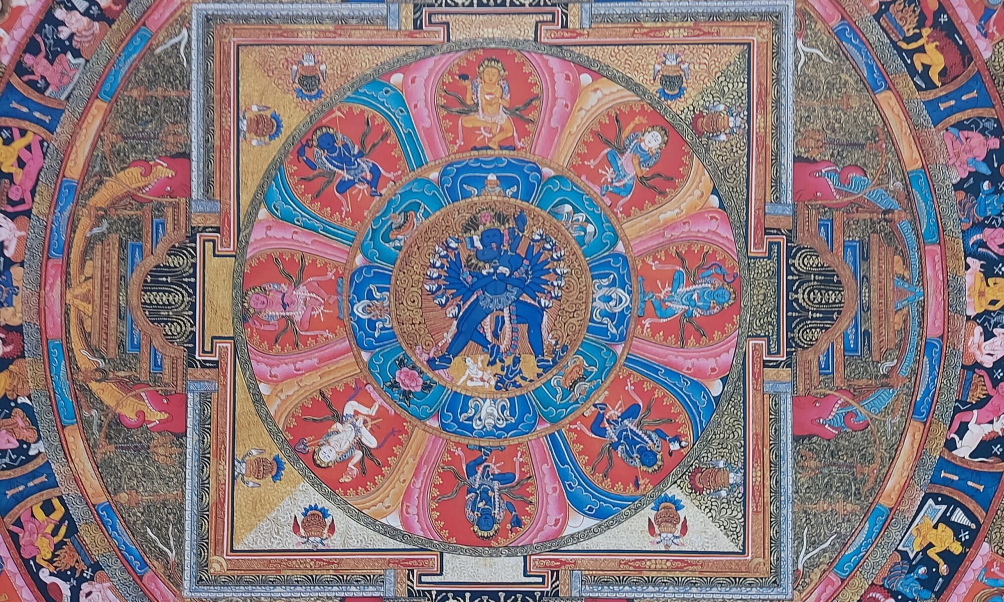 Colourful Buddhist Mandala
