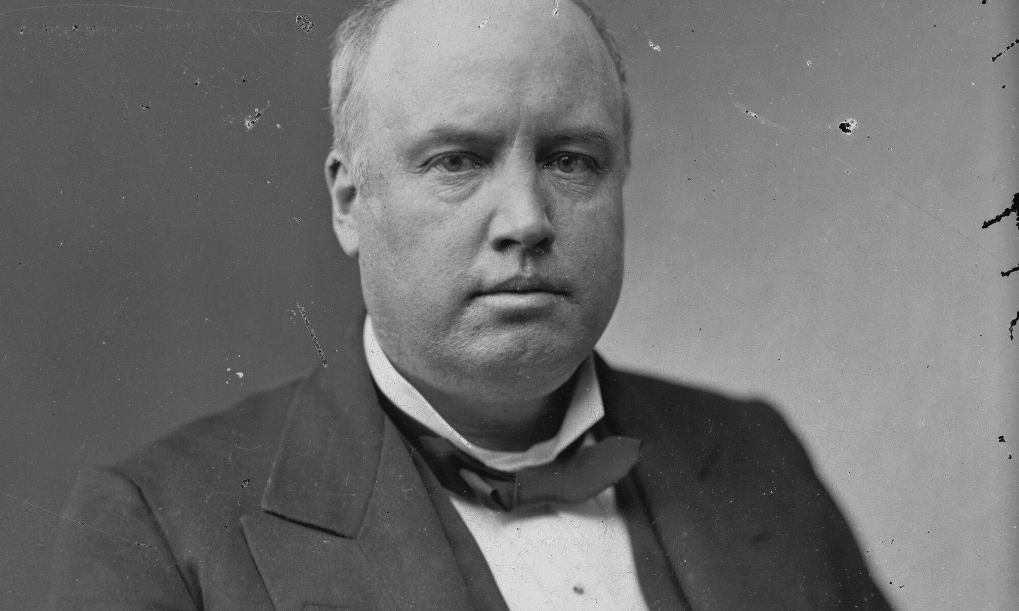 Black and White photo of Robert Green Ingersoll (August 11, 1833 – July 21, 1899)