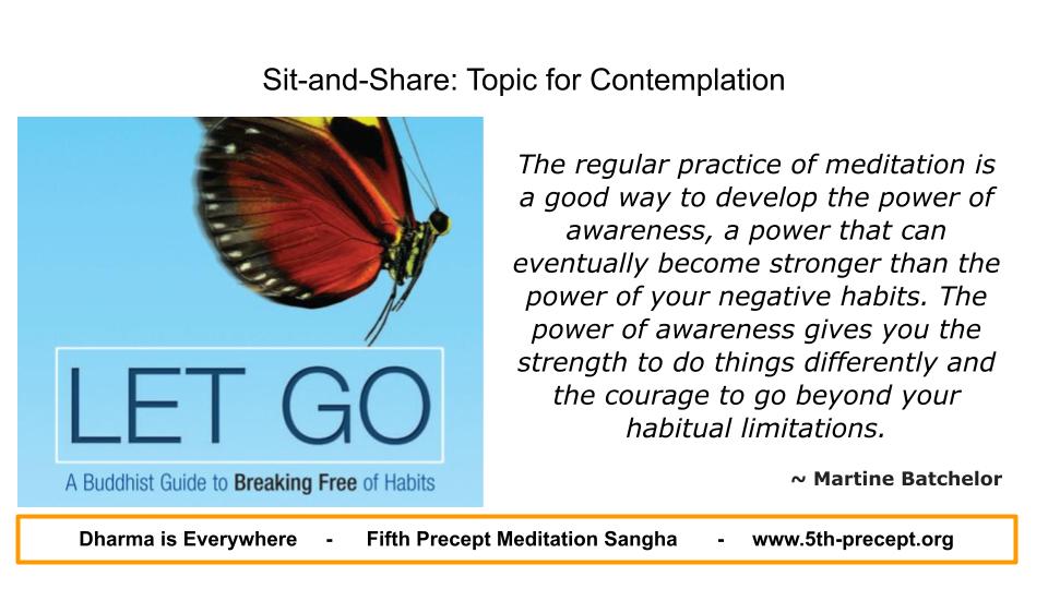 Image – Book Cover: “LET GO: A Buddhist Guide to Breaking Free of Habits”
