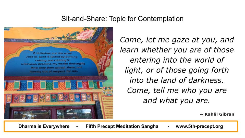 Fresco at Tushita Meditation Centre” - Mcleod Ganj, HP, India - October 2019