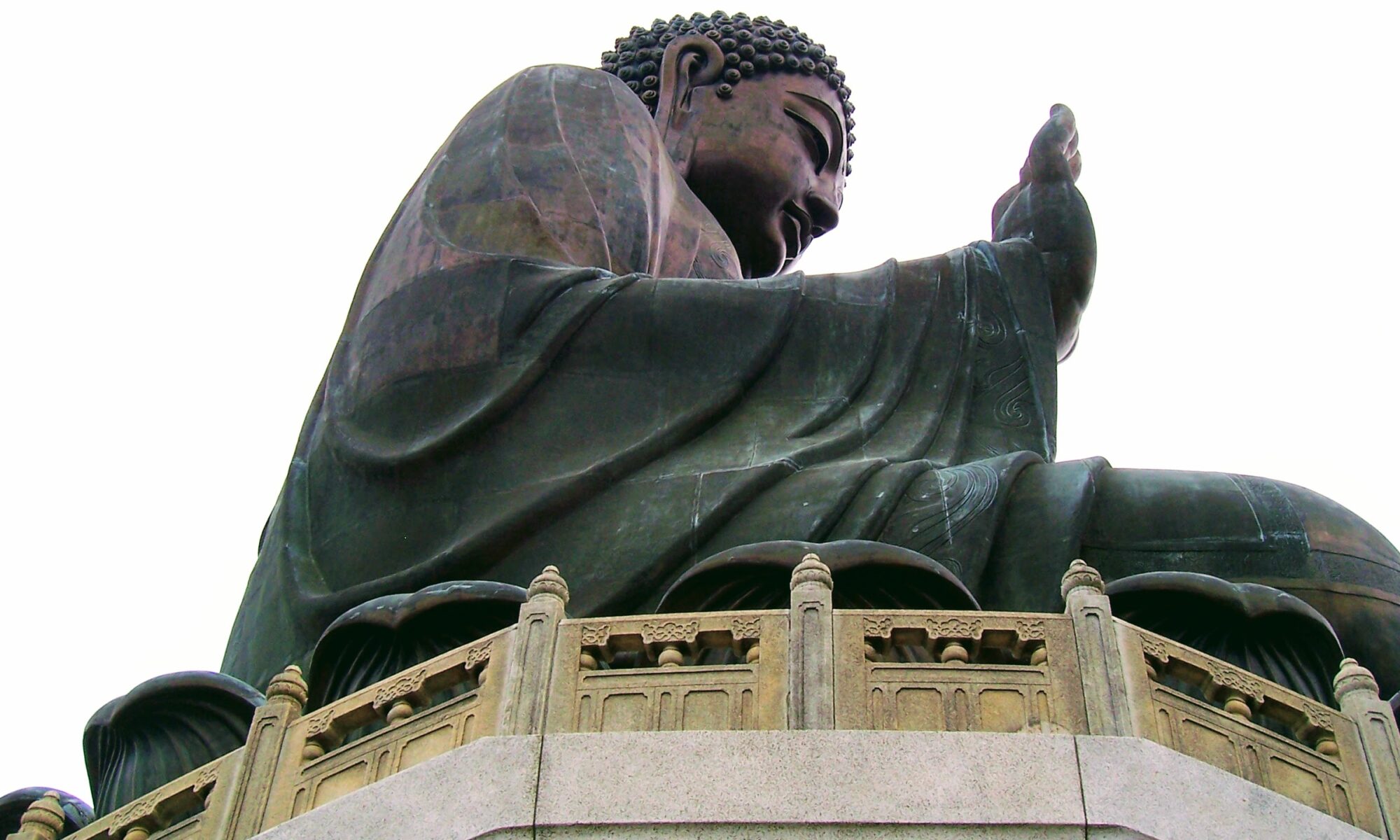 Image – ‘Big Buddha’ - Tian Tan Buddha, Ngong Ping, Lantau Island, in Hong Kong - May 2008